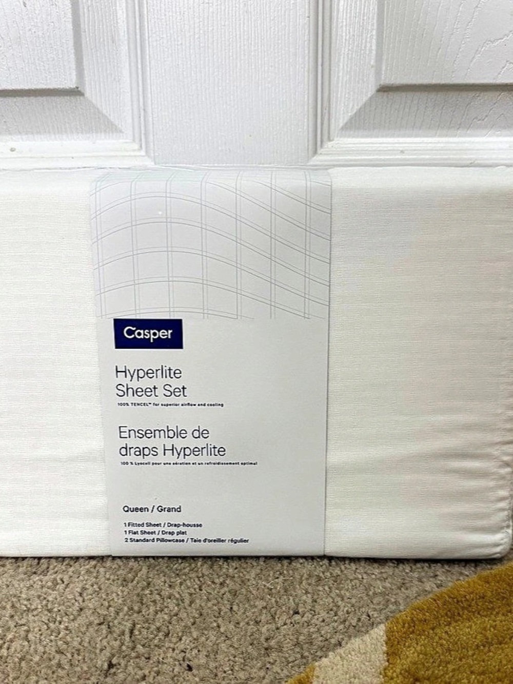 Casper Hyperlite Sheet Set Queen Lyocell Sheet Set NWT